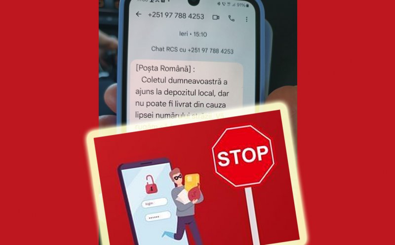 "Coletul dumneavoastră a ajuns..." / Noi acțiuni de ÎNŞELĂTORIE online în Cluj-Napoca