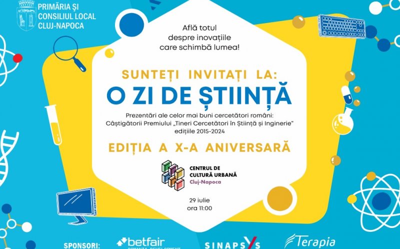 Primăria Cluj-Napoca și Rada Mihalcea vă invită la „O zi de știință”