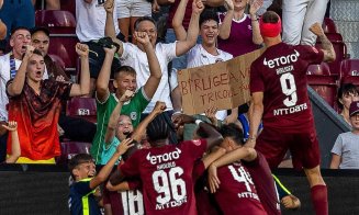 CFR Cluj dispută astăzi "Derby-ul feroviar" împotriva Rapidului