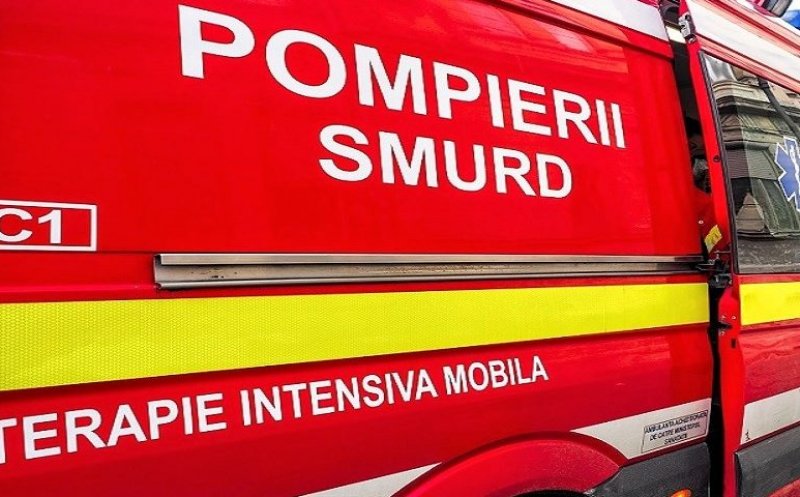 Cluj: Mașină ieșită în decor pe centura Valcele Apahida