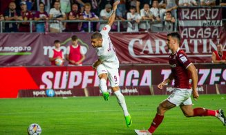 S-a întors roata. CFR Cluj, egalată la ultima fază pe terenul Rapidului