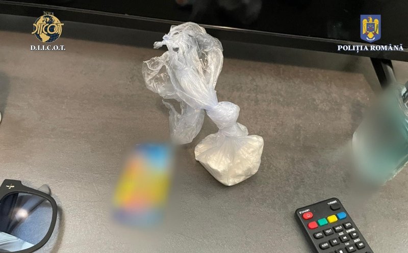 Cetățean străin, prins în flagrant în Cluj-Napoca cu cocaină adusă din străinătate prin curierat