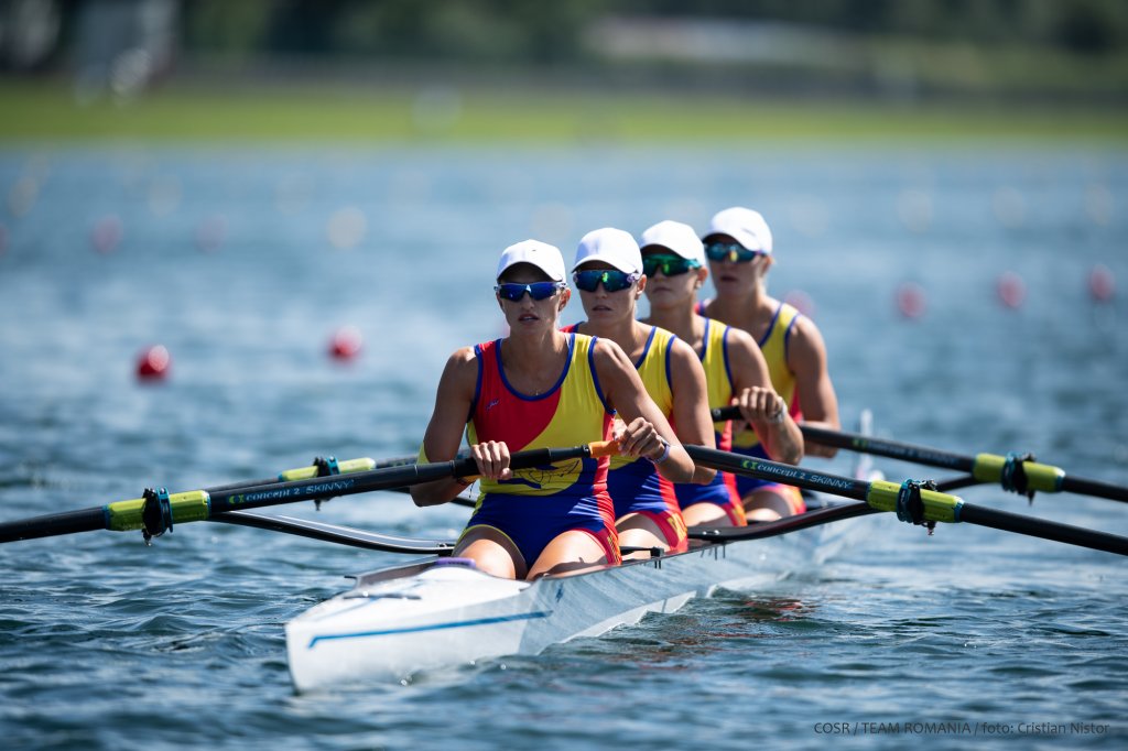 JO 2024. Echipajul de patru rame feminin s-a calificat direct în finală. Băieții intră în recalificări