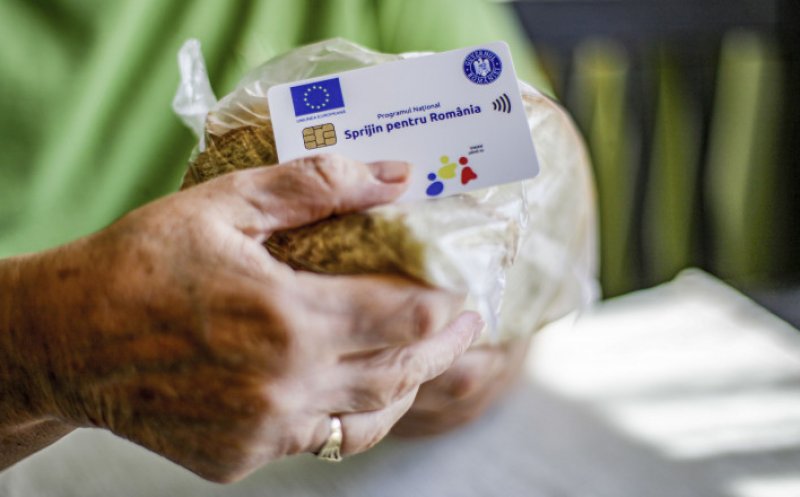 Cardurile sociale pentru alimente vor fi încărcate cu 250 de lei, din 14 august