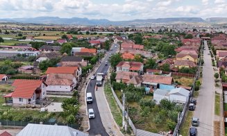 Stradă importantă din Turda, modernizată