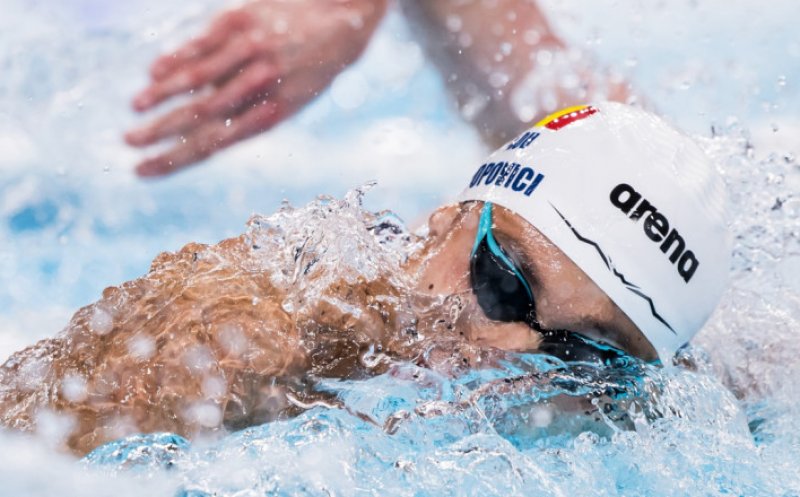JO 2024: David Popovici, încă o finală pentru aurul olimpic / 100 m liber