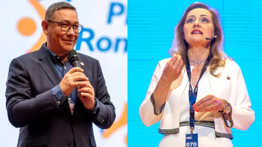 Scandal între Victor Ponta și Elena Lasconi: „Continuă blestemul Elenelor” vs „Îşi doreşte o mângâiere pe cap din partea domnului Ciolacu”