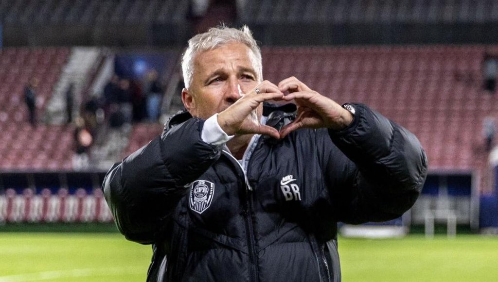 Dan Petrescu îi laudă pe "studenți" înainte de Derby: "Îmi place cum joacă U Cluj"