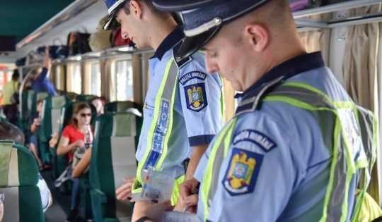 Bărbat căutat pentru tâlhărie și agresiune, prins după un furt în trenul Iași–Cluj-Napoca