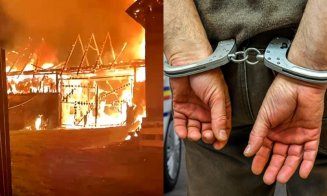 Piromanul de la Morlaca, reținut după incendiul devastator pe care l-a provocat. Ce a făcut imediat după atac