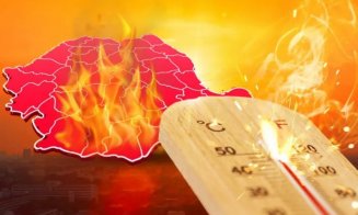 Cod portocaliu de caniculă în 15 județe (și la Cluj) și cod roșu în două județe
