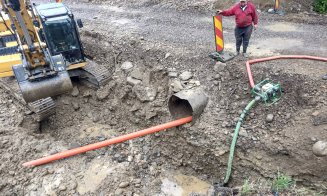 Se construiește un nou pod într-o localitate din județul Cluj