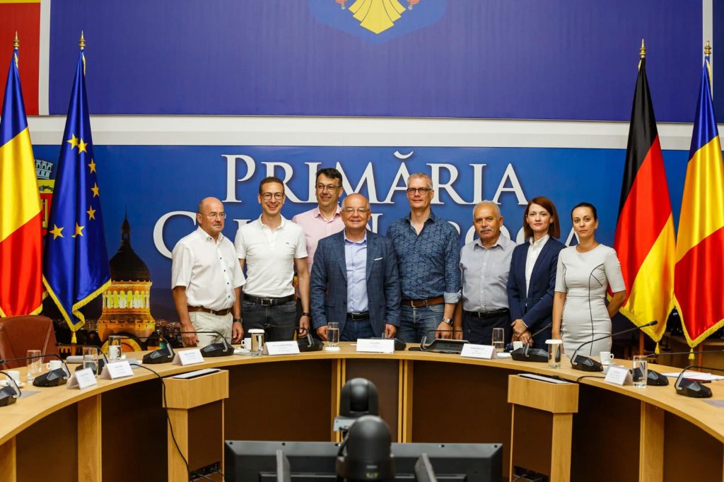 Vizita delegației din orașul Forchheim, la Cluj-Napoca