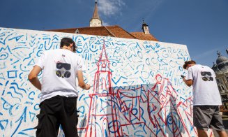 Două autobuze CTP din Cluj-Napoca, transformate în opere de artă urbană