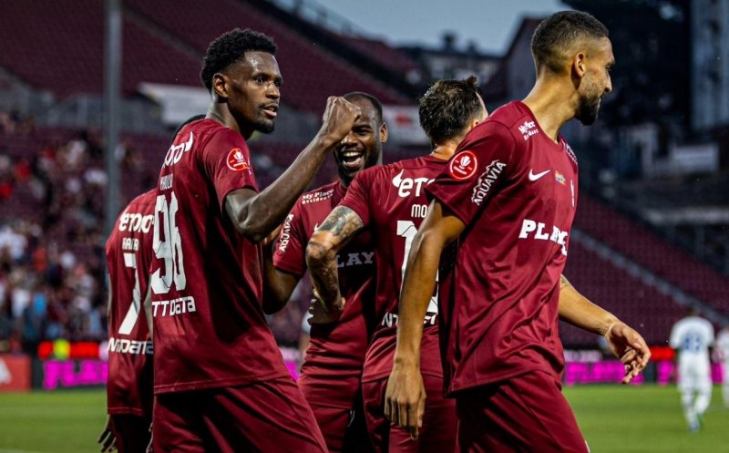 "Feroviarii" au răzbunat eșecul din Europa. Victorie clară la malul mării pentru CFR Cluj