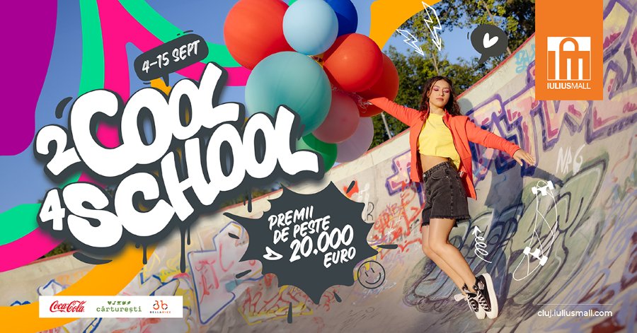 Iulius Mall Cluj „prelungește" vacanța de vară cu o super campanie. Câștigă o bicicletă Trekking Le Grand Lille sau una City Bike Adriatica Retro!