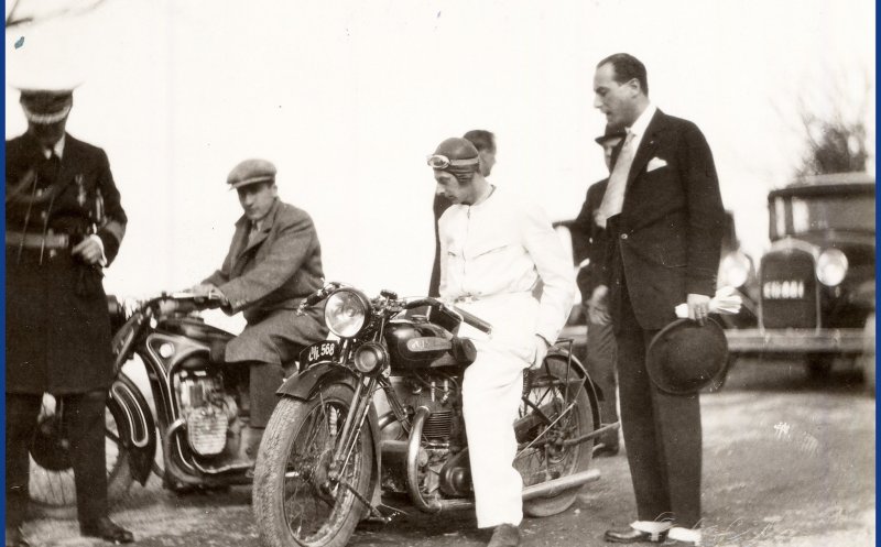 Cursa internațională de coastă Feleac, circa 1930, cu participarea Principelui Nicolae și al regelui Carol II