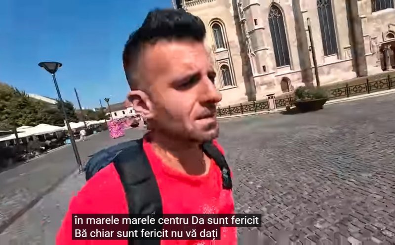 Cel mai cunoscut Youtuber de travel din România, la Cluj: ''Șocat de New York-ul din Ardeal, orașul de 5 stele cu cei mai faini români''