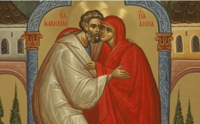 Sărbătoare cu cruce neagră în Calendarul Ortodox: Cine au fost sfinţii Ioachim şi Ana, făcători de minuni
