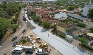 Cum merg lucrările de modernizare a coridorului de vest din Turda