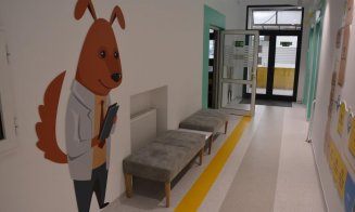 Au fost inaugurate spațiile modernizate din zona pentru copii a policlinicii de pe Moților