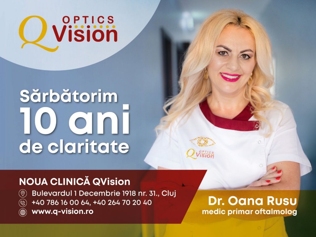Se deschide noua clinică Q-Vision cu o investiție de 2 milioane de euro