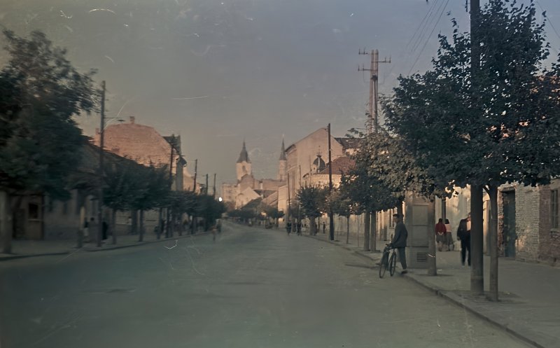 Imagini color originale (restaurate) din Clujul anilor 1950