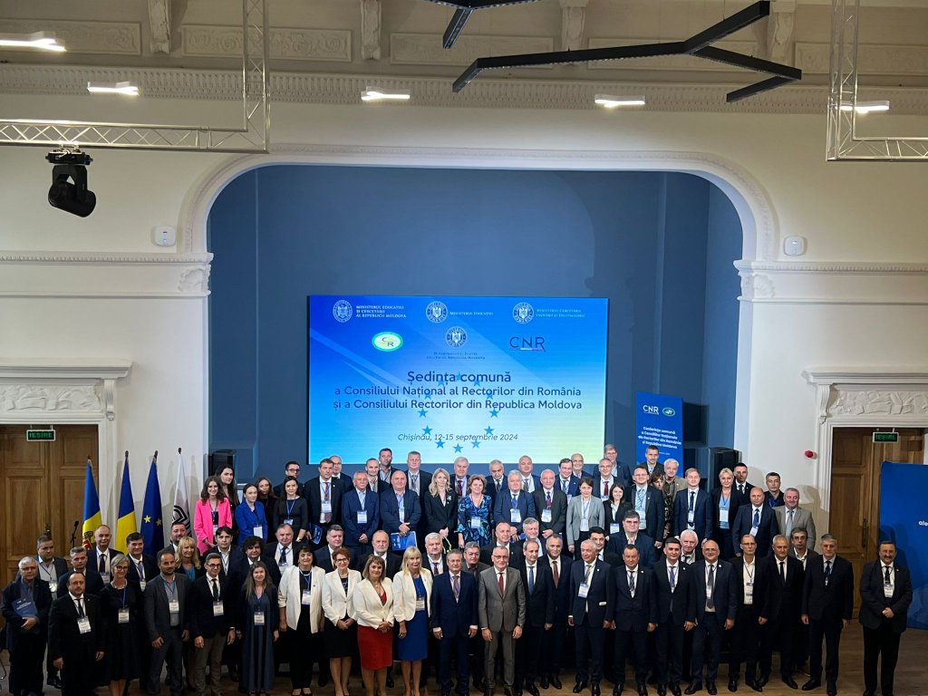 Rectorul UTCN a participat la întâlnirea Consiliilor Naționale ale Rectorilor din România și Republica Moldova de la Chișinău