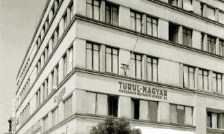 Cercul Militar Cluj. Fotografie din anii 1940-1944, când aici funcționa Societatea de Asigurări ,,Turul Magyar"