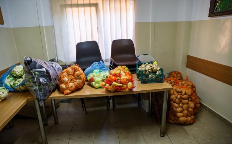 Sprijin în produse agroalimentare pentru pentru copiii de la „Căsuța Bucuriei” și pentru centrele socio-familiale din oraș