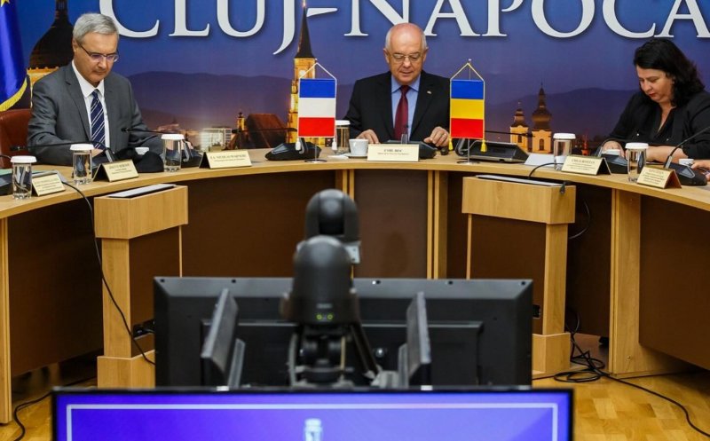 Ambasadorul Republicii Franceze în România, în vizită la Cluj-Napoca