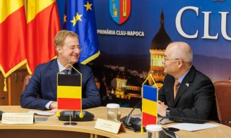Ambasadorul Regatului Belgiei în România, în vizită la Cluj-Napoca