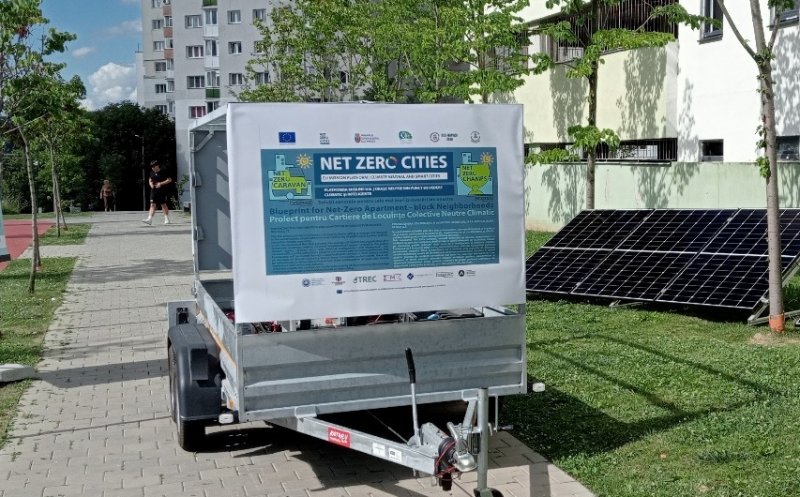 Caravana NetZeroCities ajunge în Parcul Colina