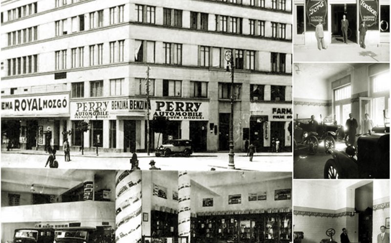 Reprezentanța Ford, în Clujul anului 1930