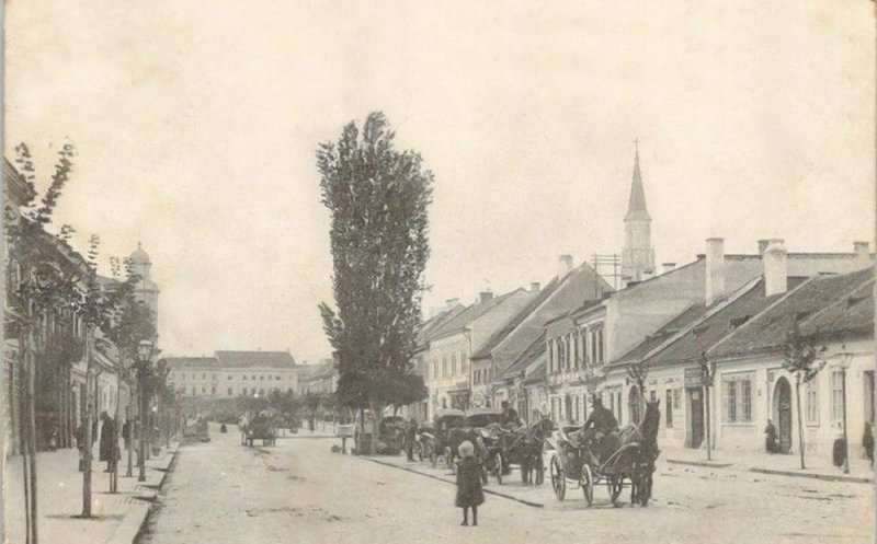 Trăsuri pe actuala str. Eroilor