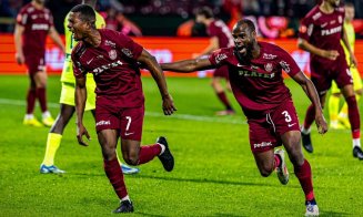 Suferință vișinie. CFR Cluj câștigă cu Poli Iași după un final de meci agonizant