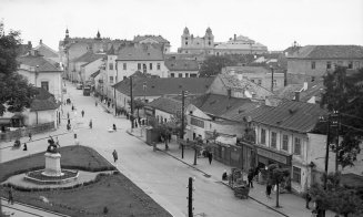 Vechea Piață Sfântul Gheorghe (actuala Piață Lucian Blaga), anul 1959