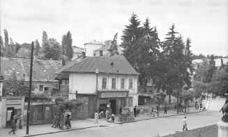 Vechea Piață Sfântul Gheorghe (actuala Piață Lucian Blaga), anul 1959