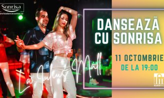 Iulius Mall și Sonrisa Dance Center te provoacă: participă la flashmob-ul organizat în Atrium și dansează alături de prietenii tăi!