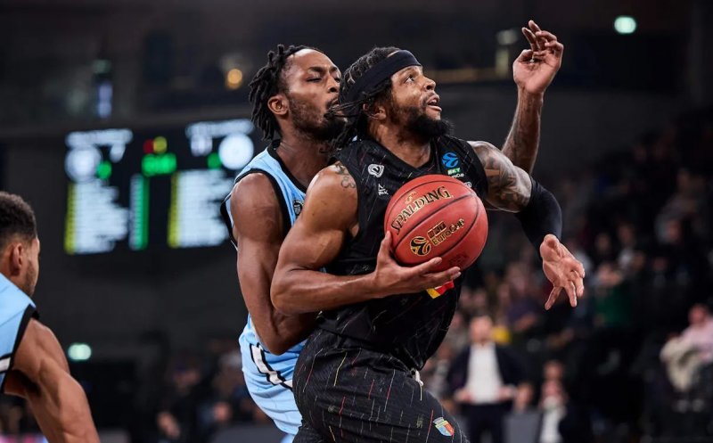 Spectacol pe parchet. U-BT a spart gheața în EuroCup cu un succes entuziasmant la Hamburg