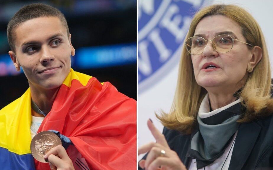 Novak: Contabila de la FR Canotaj, premiată cu 162.400 de euro, după JO! David Popovici a primit doar 140.000 de euro / Reacţia Elisabetei Lipă