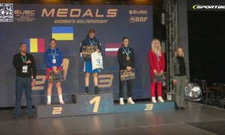 Medalie pentru România la Campionatele Europene de box Under-23. Pugilista Loredana Andreea Marin a cucerit argintul