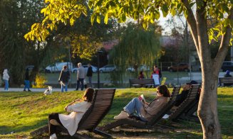 Atmosferă relaxantă în Parcul Feroviarilor în wekendul care a trecut