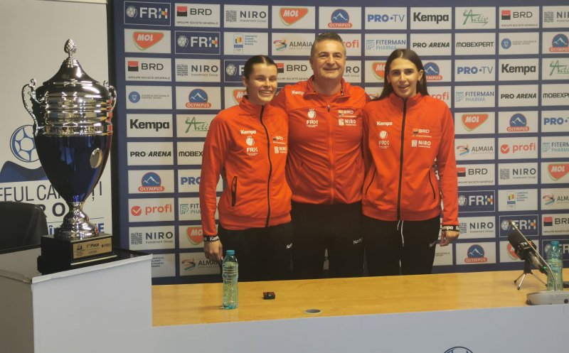 Naționala feminină de handbal joacă la Cluj. "Tricolorele" vor Trofeul Carpați