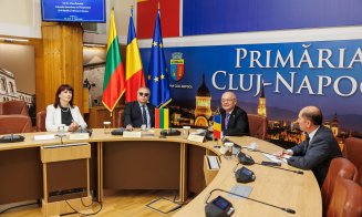 Ambasadorul Extraordinar şi Plenipotenţiar al Republicii Lituania în România, în vizită la Cluj