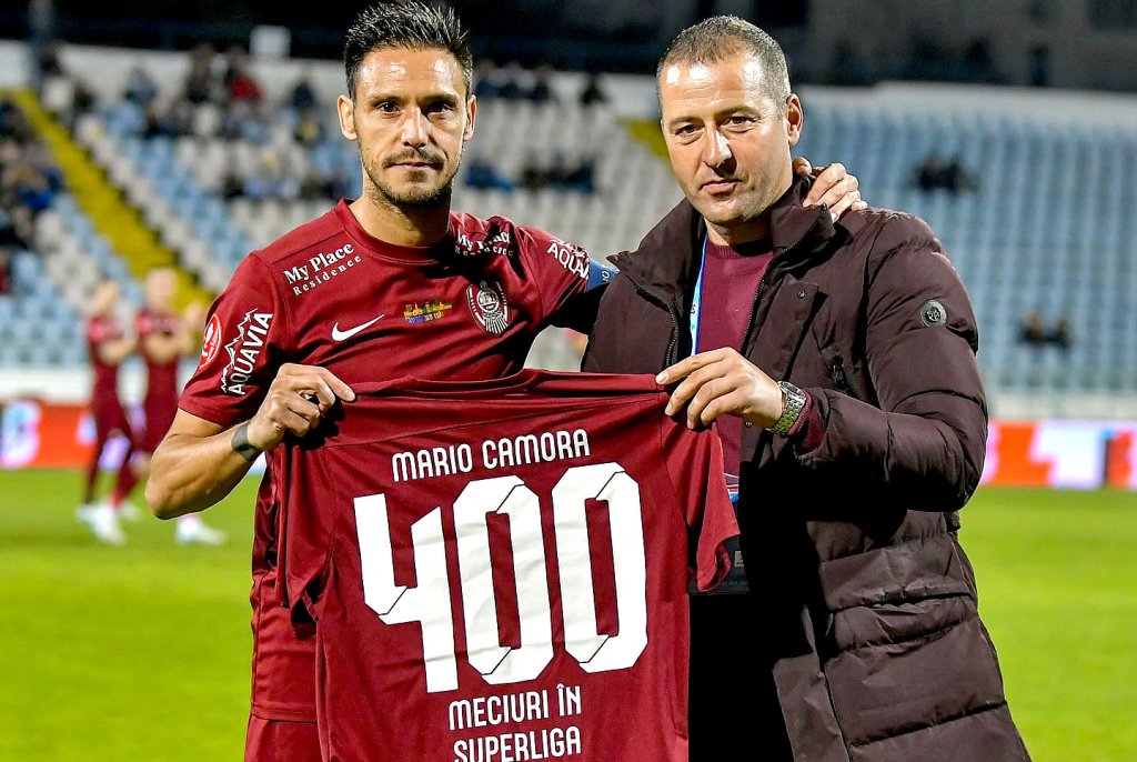 Portughezul de la CFR Cluj cu cetăţenie română, 400 de meciuri în Superliga: „Dacă cineva ar vrea să mă șteargă din istoria lui CFR...”