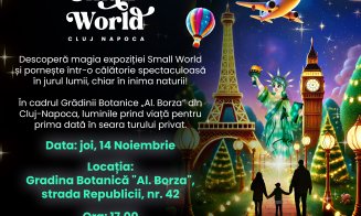 „Garden of Lights” va lumina Grădina Botanică „Alexandru Borza” timp de trei luni