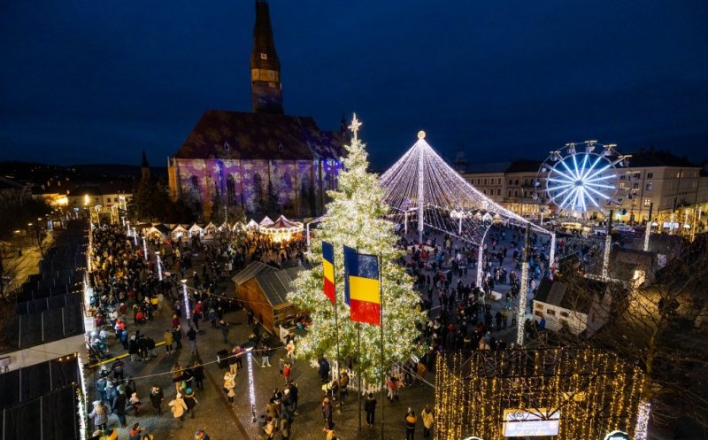 Când își deschide porțile Târgul de Crăciun din Cluj-Napoca în 2024