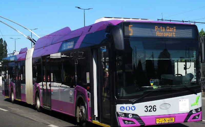 Se reia circulația cu troleibuze pe liniile 5 și 8