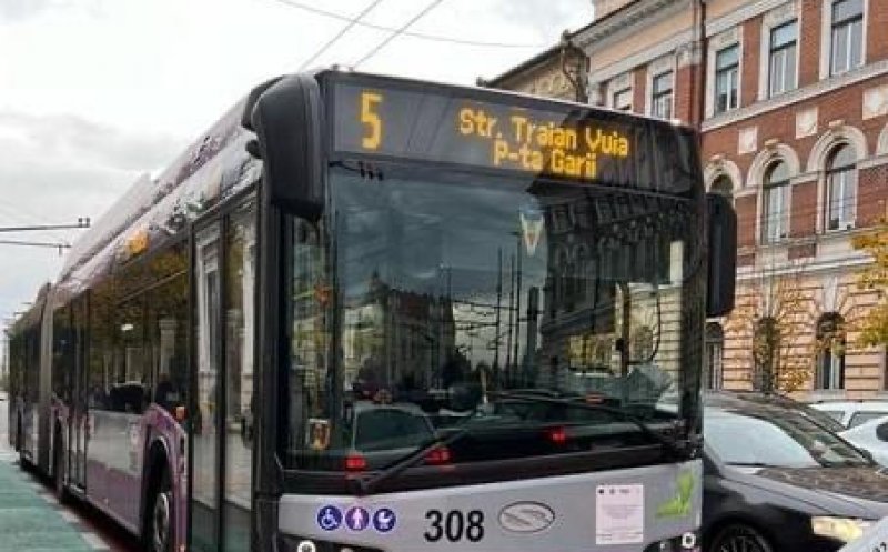 Llinia de noapte 5N (P-ța Gării – str. Traian Vuia) va redeveni operațională